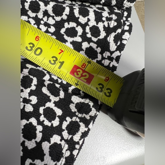 Emerald Sundae smocked sz M black and white dress - Picture 6 of 7